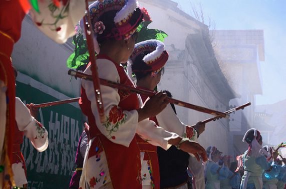 白族：百花古城